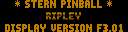 Ripley's Believe It or Not! (CPU 3.20, display F3.01, France)