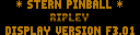Ripley's Believe It or Not! (CPU 3.20, display F3.01, France) png snap