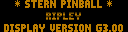 Ripley's Believe It or Not! (CPU 3.20, display G3.00, Germany) png snap