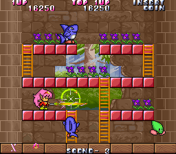 Rod-Land (Japan bootleg with unencrypted program and GFX) png snap