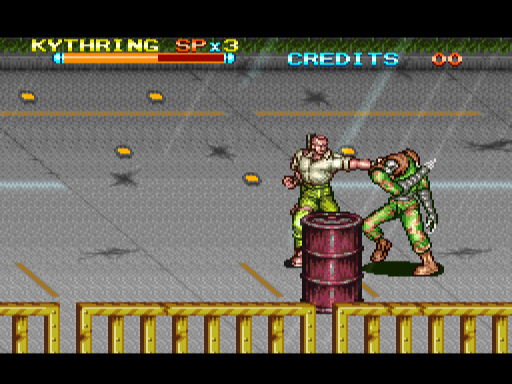 Rushing Beat Shura (SNES bootleg) png snap