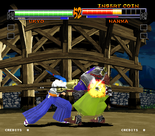 Samurai Shodown 64: Warriors Rage / Samurai Spirits 2: Asura Zanmaden png snap
