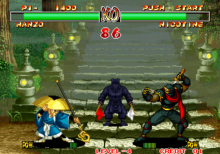 Samurai Shodown II / Shin Samurai Spirits - Haohmaru Jigokuhen (NGM-063 ~ NGH-063) png snap