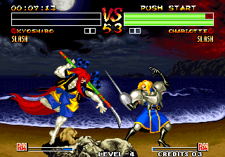 Samurai Shodown IV - Amakusa's Revenge / Samurai Spirits - Amakusa Kourin (NGM-222 ~ NGH-222) png snap