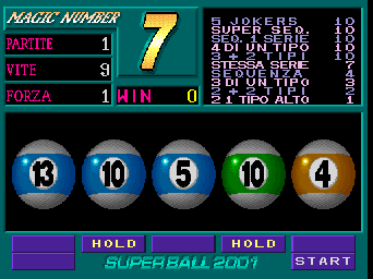 Super Ball 2001 (Italy version 5.23) png snap