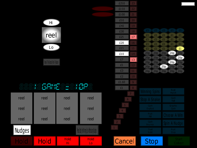 Pharaoh's Gold Club (Bellfruit) (set 1, UK, Protocol) (Scorpion 2/3) png snap