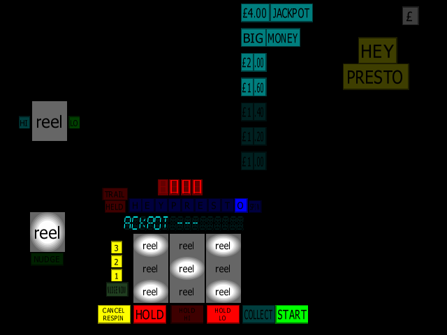 Hey Presto (Bellfruit) (set 1, UK, Protocol) (Scorpion 2/3) png snap