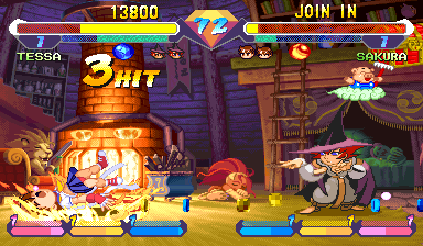 Super Gem Fighter: Mini Mix (USA 970904 Phoenix Edition) (bootleg) png snap