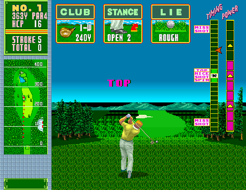 Jumbo Ozaki Super Masters Golf (World, Floppy Based, FD1094 317-0058-05c) png snap