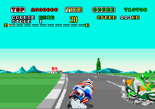 Super Hang-On (Hang-On conversion, bootleg) png snap