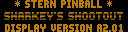 Sharkey's Shootout (CPU 2.07, display A2.01) png snap