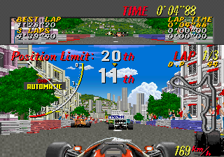 Super Monaco GP (World, Rev A) (bootleg of FD1094 317-0126a set) png snap