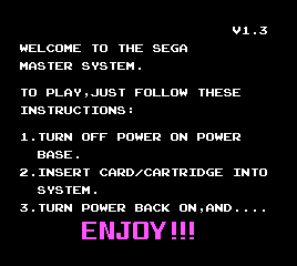 Master System (PAL) png snap