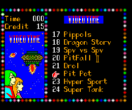 Super Game (Sega Master System Multi-game bootleg, 01 Final Bubble Bobble) png snap