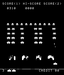 Space Attack II (bootleg of Super Invaders) png snap
