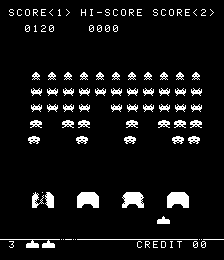 Space Attack (bootleg of Space Invaders) png snap