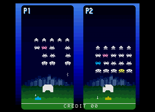 Space Invaders DX (Ver 2.6J 1994/09/14) (F3 Version) png snap