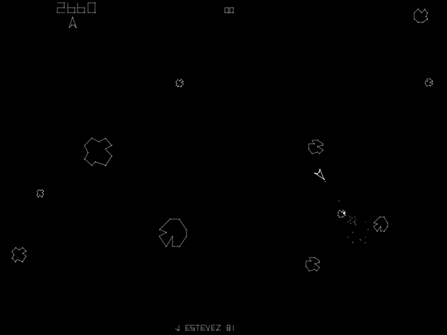 Space Rocks (Spanish clone of Asteroids) png snap