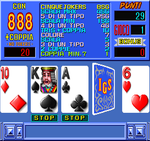 Super Poker (v116IT) png snap