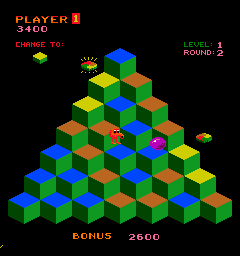 Faster, Harder, More Challenging Q*bert (prototype) png snap