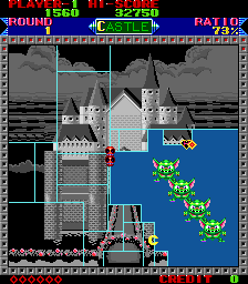 Super Qix (bootleg of V1.0, 8031 MCU) png snap