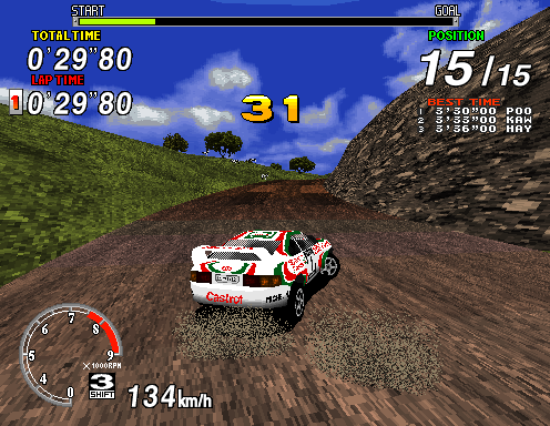 Sega Rally Championship - Twin/DX (Revision A) png snap