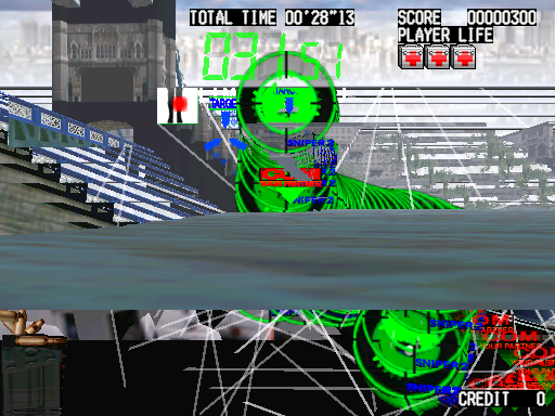 Silent Scope 2 : Fatal Judgement (ver EAB, Ver 1.01, GN715 Voodoo 1 video board) png snap