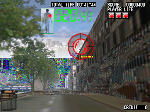 Silent Scope 2 : Innocent Sweeper (ver JAD, Ver 1.03, GN715 Voodoo 1 video board) png snap