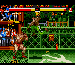 Super Street Fighter II - The New Challengers (scrambled bootleg of Mega Drive version) png snap