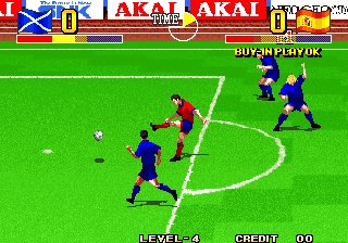 The Ultimate 11 - The SNK Football Championship / Tokuten Ou - Honoo no Libero png snap