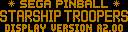 Starship Troopers (CPU 2.00, display A2.00)