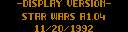 Star Wars (USA 1.03, display A1.04)