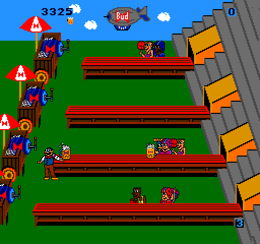 Tapper (Budweiser, 1/27/84 - Alternate graphics) png snap