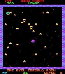 Tazz-Mania (bootleg on Galaxian hardware with Starfield) png snap