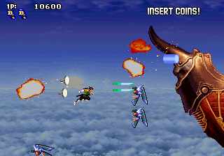 Sengoku Blade: Sengoku Ace Episode II (Japan) / Tengai (World) png snap