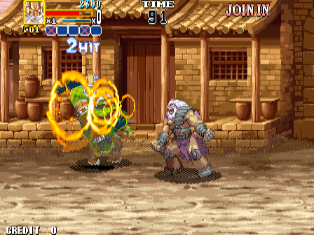 Tougenkyou - Road of the Sword (M68k label V100) (ARM label V101, ROM 03/13/03 SHEN JIAN) (Japan, JAMMA PCB) png snap