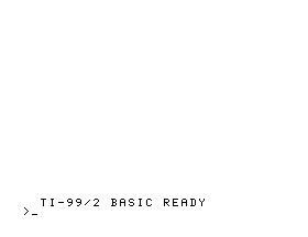 TI-99/2 BASIC Computer (32 KiB ROM) png snap