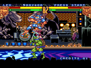 Teenage Mutant Ninja Turtles - Mutant Warriors (SNES bootleg) png snap
