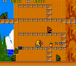 The NewZealand Story (World, old version) (P0-041A PCB) png snap