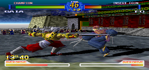 Battle Arena Toshinden 2 (USA 951124, 32Mb mask ROMs) png snap