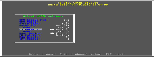 ZX Evolution: TS-Configuration png snap