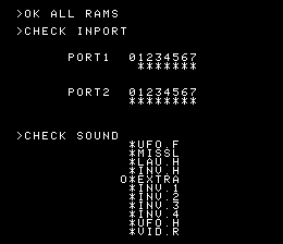 Space Invaders Test ROM png snap