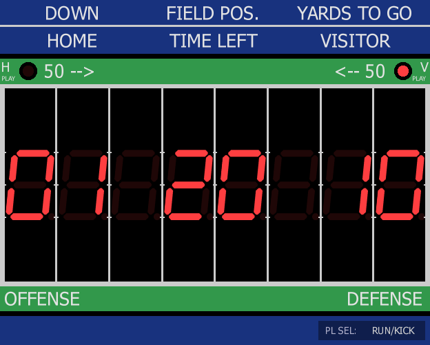 Electronic 2-Player Football png snap