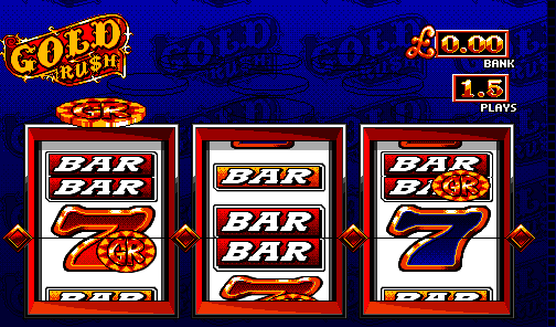Gold Rush (BWB) (Release 8, Switchable 20p/10p/5p, Cash+Token) (Showcase) (MPU4 Video) png snap