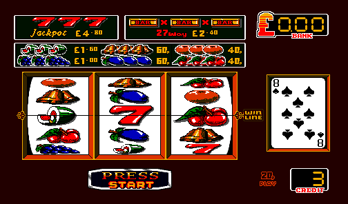 Mazooma Belle (v1.5 DY, Arcade, Cash+Token, % Key) (MPU4 Video) png snap