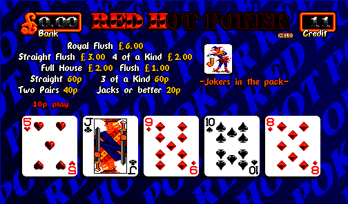 Red Hot Poker (Release 3, 10p Fxed, All-Cash) (MPU4 Video) png snap