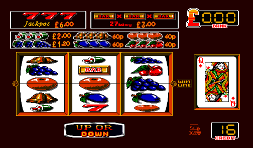 Red Hot Mazooma Belle (BWB) (Version 1.4 D, Cash+Token, 1993 Awards, 20p Fixed, Datapak) (MPU4 Video) png snap