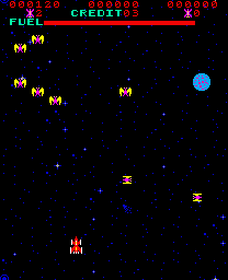 Vautour (bootleg of Phoenix) (Z80 CPU) png snap