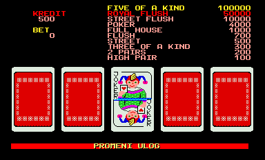 Royal Vegas Joker Card (fast deal, English gfx) png snap
