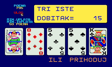 Royal Vegas Joker Card (slow deal) png snap